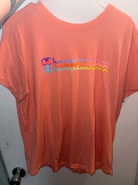 Champion Coral Crewneck Tee